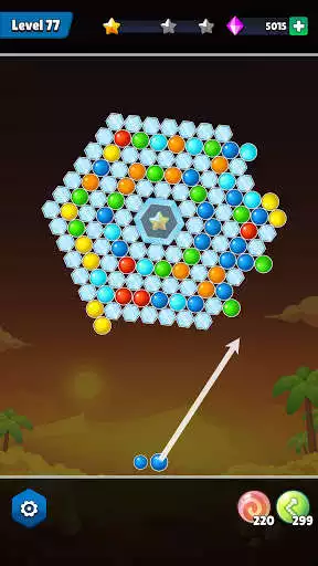 Play Bubble Cloud: Shooter Spinner as an online game Bubble Cloud: Shooter Spinner with UptoPlay