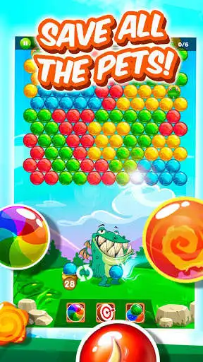 Play Bubble Dragon Pop: Classic Balloon Shooter Game