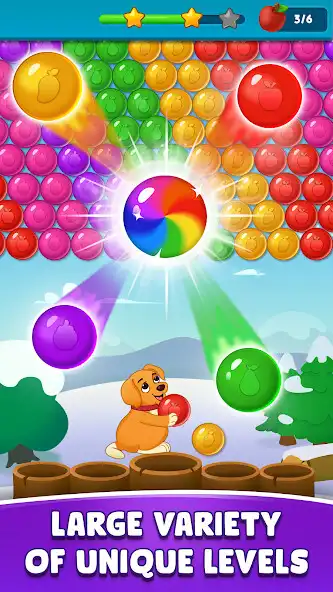 Play Bubble Fruit Shooter Rainbow as an online game Bubble Fruit Shooter Rainbow with UptoPlay