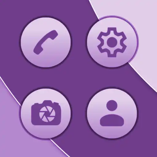 Play Bubble Gum Violet Icons APK Play Bubble Gum Violet Icons APK