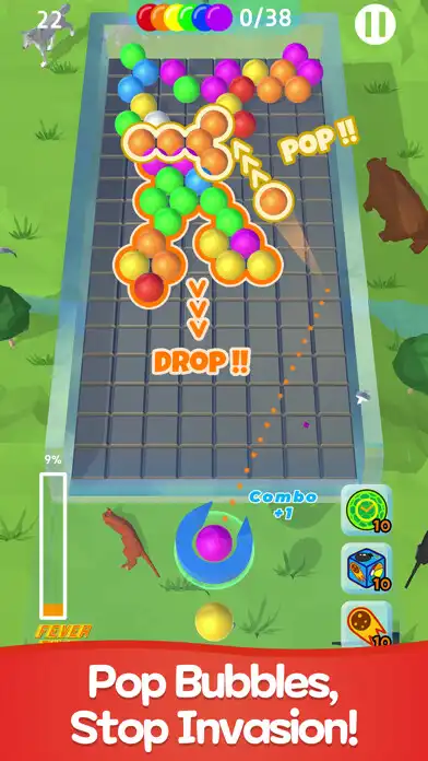 Play Bubble Invasions  and enjoy Bubble Invasions with UptoPlay
