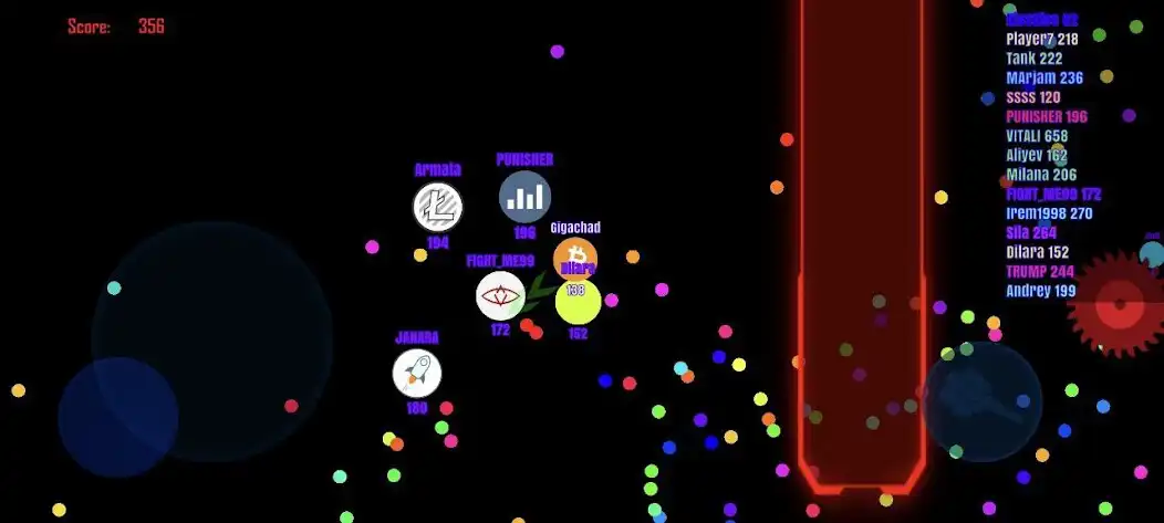 Play Bubble.io Bubbles Battle as an online game Bubble.io Bubbles Battle with UptoPlay