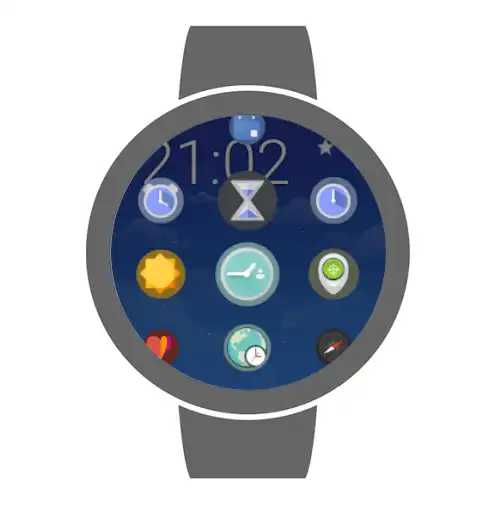 Play Bubble Launcher For Wear OS (Android Wear) as an online game Bubble Launcher For Wear OS (Android Wear) with UptoPlay