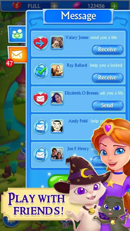 Play Bubble Mania - Witch Story