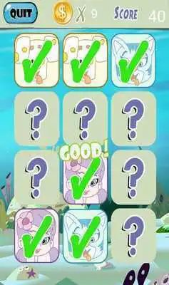 Play Bubble Memory Gup Cards