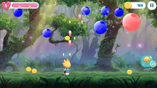 Play Bubble Pang Pang as an online game Bubble Pang Pang with UptoPlay