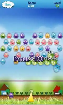 Play Bubble PongPong the same color
