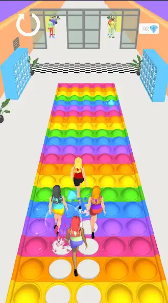 Play Bubble Runner 3D  and enjoy Bubble Runner 3D with UptoPlay