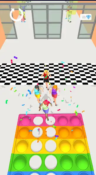 Play Bubble Runner 3D as an online game Bubble Runner 3D with UptoPlay