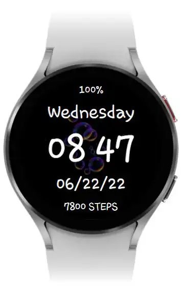 Play Bubbles Colorful Fun Watchface  and enjoy Bubbles Colorful Fun Watchface with UptoPlay