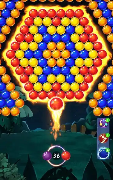 Play Bubble Shooter 2021 - Match 3 Game as an online game Bubble Shooter 2021 - Match 3 Game with UptoPlay