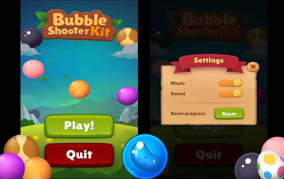 Play Bubble Shooter 2022 as an online game Bubble Shooter 2022 with UptoPlay