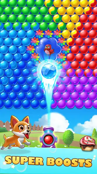 Play Bubble Shooter 2 ：Pets Home as an online game Bubble Shooter 2 ：Pets Home with UptoPlay