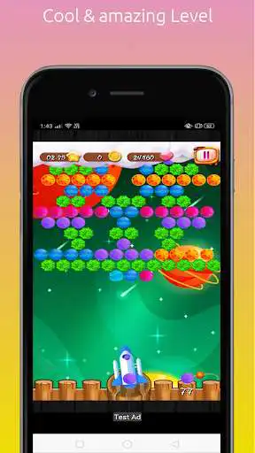Play Bubble Shooter - Blast Galaxy Planet as an online game Bubble Shooter - Blast Galaxy Planet with UptoPlay
