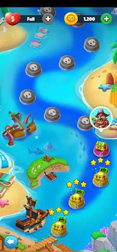 Play Bubble Shooter : Bubble Pirates as an online game Bubble Shooter : Bubble Pirates with UptoPlay