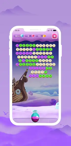 Play Bubble Shooter Donuts as an online game Bubble Shooter Donuts with UptoPlay