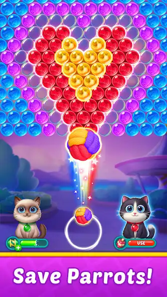 Play Bubble Shooter Fashion as an online game Bubble Shooter Fashion with UptoPlay