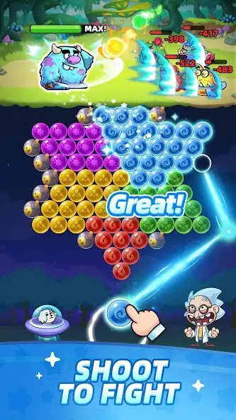 Play Bubble Shooter Fight  and enjoy Bubble Shooter Fight with UptoPlay