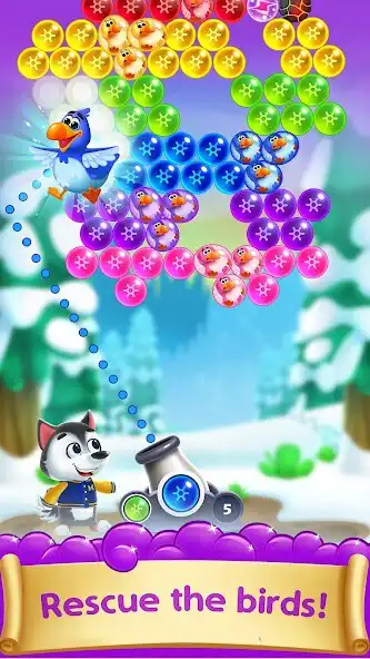 Play Bubble Shooter - Frozen Pop  and enjoy Bubble Shooter - Frozen Pop with UptoPlay
