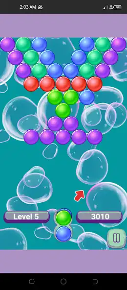 Play Bubble Shooter Offline 2023 as an online game Bubble Shooter Offline 2023 with UptoPlay