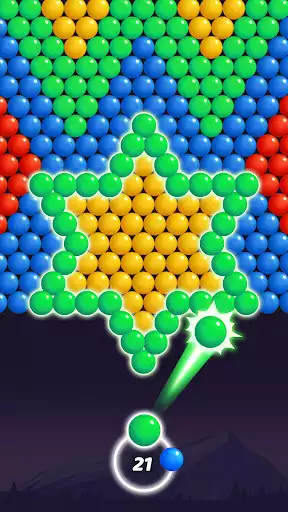 Грайте в Bubble Shooter Pop Puzzle Game як онлайн-гру Bubble Shooter Pop Puzzle Game з UptoPlay