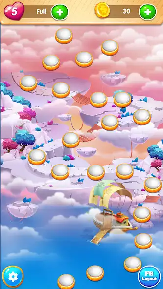Play Bubble Shooter- Save Bear Cubs as an online game Bubble Shooter- Save Bear Cubs with UptoPlay
