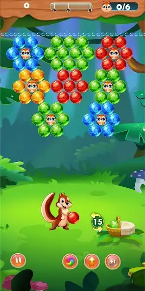 Play Bubble Shooter - Save Squirrels  and enjoy Bubble Shooter - Save Squirrels with UptoPlay