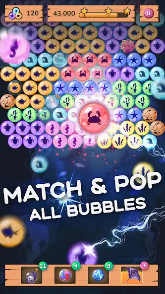Play Bubble Shooter Sea Pop Puzzle  and enjoy Bubble Shooter Sea Pop Puzzle with UptoPlay