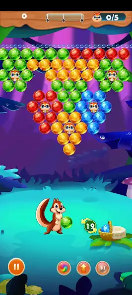 Play Bubble Shooter Sweet Rainbow as an online game Bubble Shooter Sweet Rainbow with UptoPlay