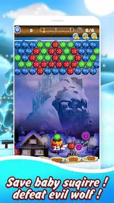 Play Bubble shooter xmas