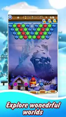 Play Bubble shooter xmas