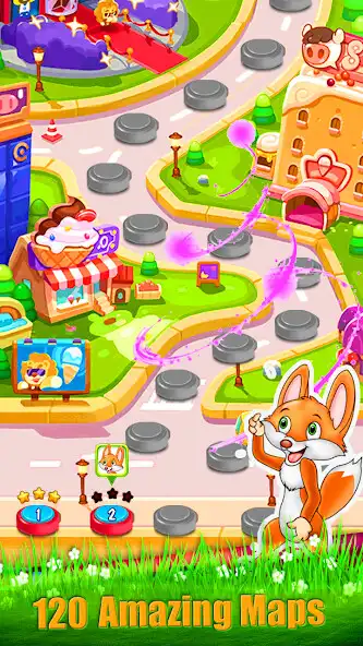 Play Bubble Shoot Fox as an online game Bubble Shoot Fox with UptoPlay