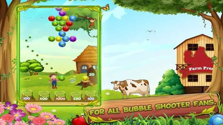 Play Bubble Shoot Free Fruit Charm Bubble Shooting New