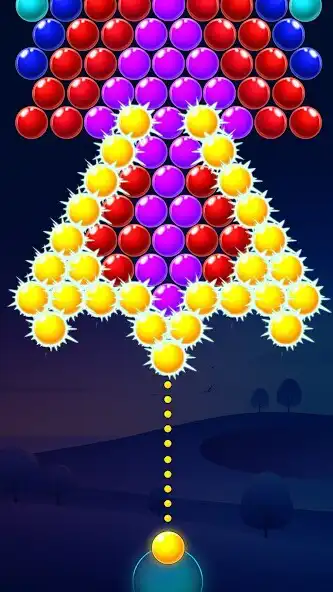 Play Bubble Shoot TIGA as an online game Bubble Shoot TIGA with UptoPlay
