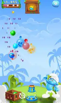 Play Bubble Smurf