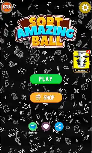 Play Bubble sort - Ball sort as an online game Bubble sort - Ball sort with UptoPlay