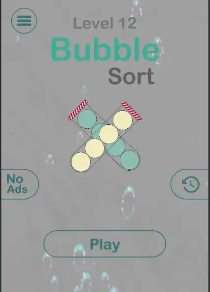 Play Bubble sort colors as an online game Bubble sort colors with UptoPlay