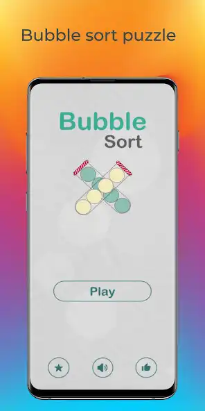 Play Bubble Sort Puzzle - Color Ball Sorting Game as an online game Bubble Sort Puzzle - Color Ball Sorting Game with UptoPlay