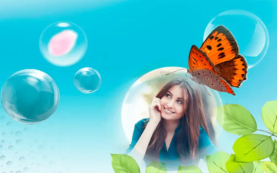 Play Bubbles Photo Frames