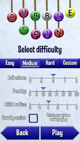Play Bubble Spin Free as an online game Bubble Spin Free with UptoPlay