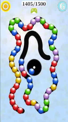 Play Bubble Spiral Shooter as an online game Bubble Spiral Shooter with UptoPlay