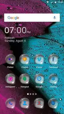 Play Bubbles Theme / Icon Pack