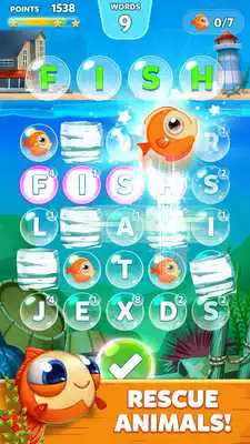 Play Bubble Word Games! Search  Connect Word  Letters