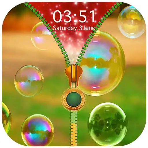 Play Bubble Zipper Lock Screen APK