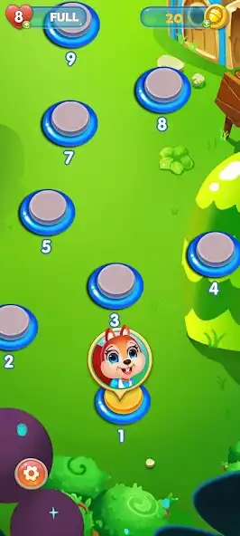 Play Bubblle Shooter Fun With Me as an online game Bubblle Shooter Fun With Me with UptoPlay