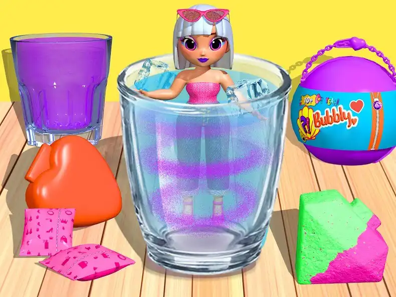 Play Bubbly Surprise Makeup Games as an online game Bubbly Surprise Makeup Games with UptoPlay