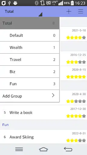 Play Bucket List Notes as an online game Bucket List Notes with UptoPlay