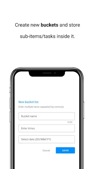 Play Bucket - Smart Shopping  To-D as an online game Bucket - Smart Shopping  To-D with UptoPlay