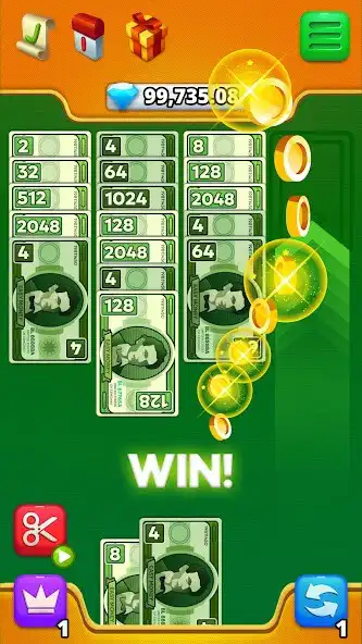 Play Buck Merger as an online game Buck Merger with UptoPlay