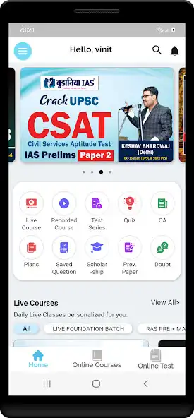 Play Budania IAS as an online game Budania IAS with UptoPlay